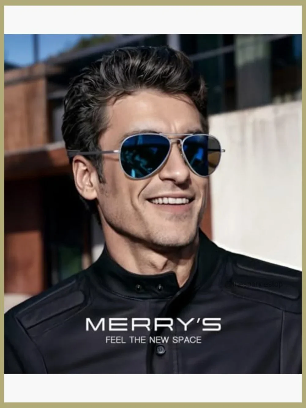 Polarized Aviator Sunglasses with Matte Chrome Frame